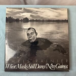 Vintage 1996 Where Masks Still Dance New Guinea Photography Book Chris Rainier